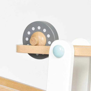 Giocattolo di rampa per bambini in legno con Mini auto da corsa giocattolo educativo per bambini gioco di legno auto da corsa mobili per bambini costruzione di veicoli a colori - Product Image 4