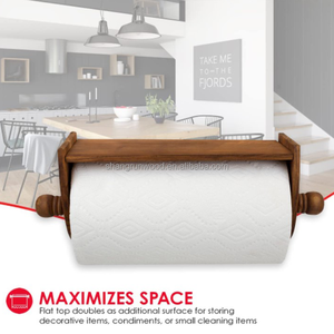 <strong>Vintage</strong> Toilet Paper Holder Wood <strong>Kitchen</strong> Towel Holder Home Bathroom Equipment <strong>Kitchen</strong> Rolls <strong>Accessories</strong> Roll Paper - Product Image 5