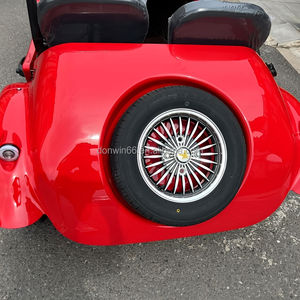 2025 Vintage 8 Seater Electric <span class=keywords><strong>Golf</strong></span> Cart Rent Classic Car para la venta Electric Classic Tourist Car - Product Image 6