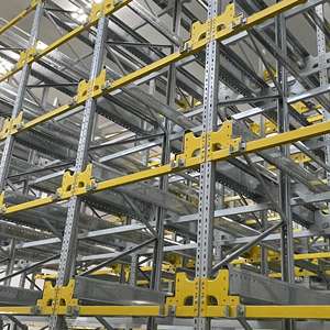 מערכת מדפים אוטומטית בעלת ארבע כיוונים של Jracking, בעלת תקן <span class=keywords><strong>CE</strong></span>, לאחסון בצפיפות גבוהה לניהול מטענים ולוגיסטיקה - Product Image 3