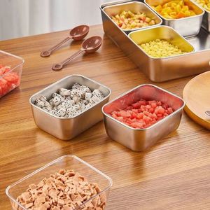 Contenitore Moderno per Spezie in Acciaio Inox con Coperchio, Ecologico e Durevole, per Conservazione in Cucina e Regali - Product Image 3