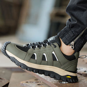 Zapatos de Trabajo con Punta de Acero de Alta Calidad OLICOM, Antideslizantes, Anti-Impactos, Resistentes a Pinchazos, Zapatos de Seguridad, Zapatos Cómodos para Senderismo, Botas de Trabajo - Product Image 5