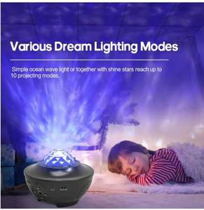 LITWOW <strong>Galaxy</strong> Projector With Remote Control White Ocean Starry Nebula Sky Laser Night Light With BT Music Smart Projector <strong>Lamp</strong> - Product Image 2