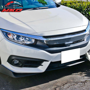 Ailerons de pare-chocs avant et arrière universels, séparateurs de pare-chocs, canards, 30x4 pouces, 2 pièces, PP, kit carrosserie de haute qualité - Product Image 2