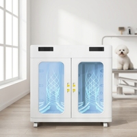 Ventes directes usine : Séchoir automatique intelligent pour animaux de compagnie en plastique de haute qualité, silencieux et sûr, personnalisable