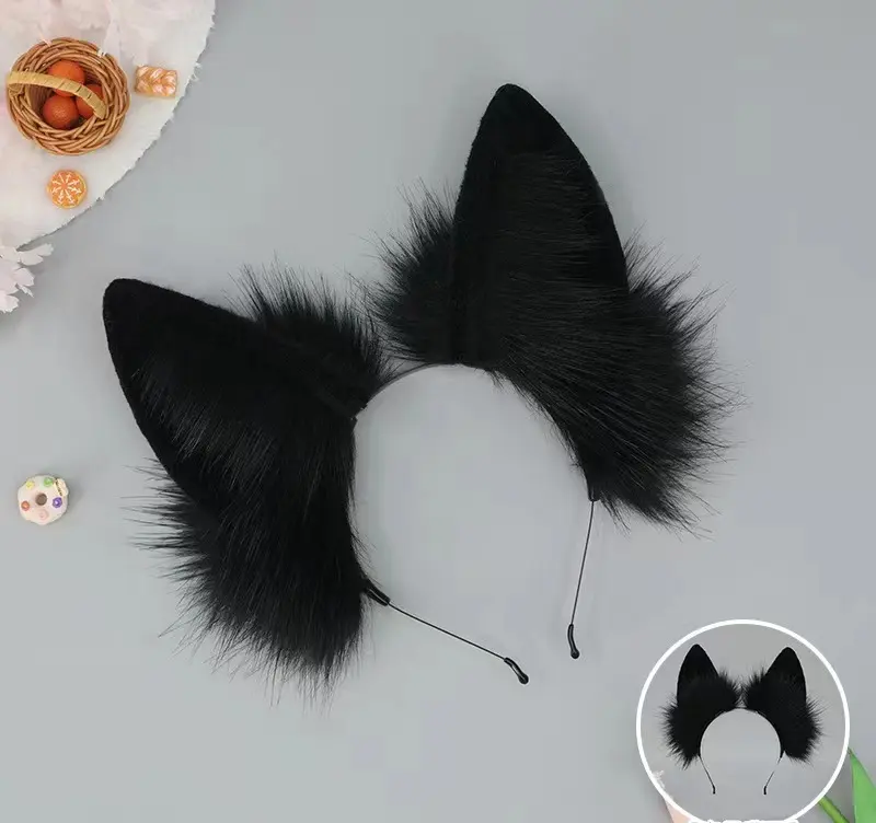 Animal ears cute Lolita hair headband accessories girl hair accessories cosplay props fox ears headband