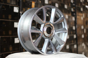 Cerchi in Lega Forgiati a Cinque Razze su Misura 20-22 Pollici per Rolls Royce Phantom/<span class=keywords><strong>Ghost</strong></span>/Cullinan - Colore Personalizzato Grigio Canna di Fucile - Product Image 4