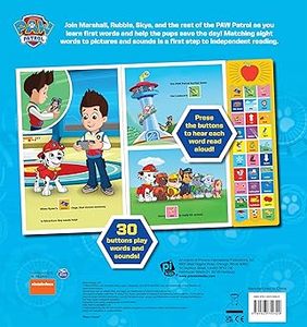 Livre sonore coloré <span class=keywords><strong>Patrouille</strong></span> des Chiens : Premiers mots avec plus de 30 effets sonores |   Jouet éducatif personnalisable en usine OEM - Product Image 2