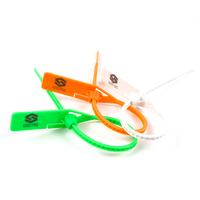 Sceaux en plastique de petite taille SK2001P avec mini-verrou, sceaux jetables à déchirer pour la sécurité en vente au détail