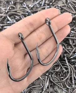 Anzuelos de Pesca de Alta Resistencia para Peces Grandes, Anzuelos para Pesca en Aguas Profundas, Anzuelos para Peces Gigantes, Anzuelos para Esturión, Carpa Negra de <span class=keywords><strong>Boca</strong></span> Curva, <span class=keywords><strong>Pez</strong></span> Gigante Trevally - Product Image 6