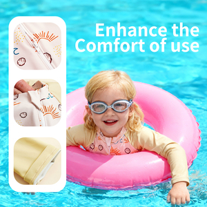 Traje de Baño de Manga Larga con Protección Solar UPF 50+ para Niños y Niñas, Ropa de Playa - Product Image 4