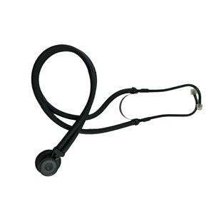 Prix de gros du stéthoscope noir multifonctionnel double face pour usage médical. - Product Image 2