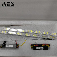AES A5 crystal LED DRL Flexible bande lumineuse mobile pour voiture led projecteur phare systèmes d'éclairage automatique
