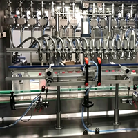 Chaîne de conditionnement automatique d'huile alimentaire à haute efficacité 4000 BPH – Machine de remplissage linéaire pour huile de cuisson