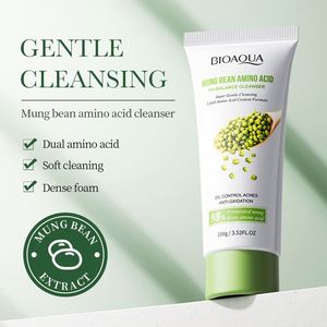 <span class=keywords><strong>โฟม</strong></span><span class=keywords><strong>ล้าง</strong></span><span class=keywords><strong>หน้า</strong></span>ออร์แกนิค OEM BIOAQUA สารสกัดจากถั่วเขียว ทำความสะอาดล้ำลึก อ่อนโยนต่อผิวหน้า ผลิตภัณฑ์ดูแลผิว - Product Image 1