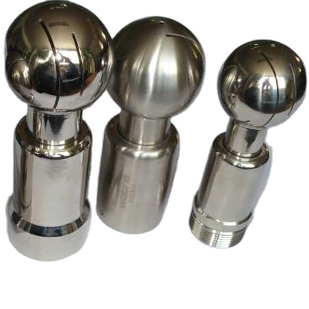 Гигиеническое наружное вращающееся на 304 градусов Очищающее Оборудование из нержавеющей стали, детали, оборудование для брожения, чистящий шар