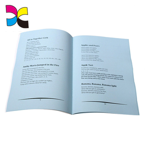 Impression personnalisée de livres de rimes pour l'apprentissage précoce des enfants, reliure piquée à cheval, pelliculage mat, papier écologique sûr, livre d'histoires préscolaire - Product Image 4