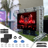 Panel LED de Alquiler P2.6 para Programas Navideños de Iglesias, Unión sin Interrupciones, 500x500mm, para Pared de Escenario de Adoración
