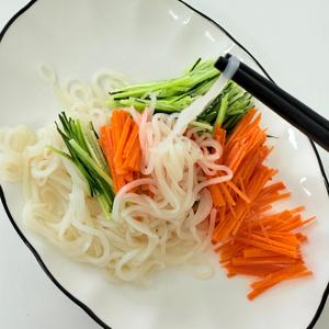 Pasta italiana instantánea OEM de etiqueta privada Kosher HALAL orgánico Konjac fideos Shirataki puede agregar avena, zanahorias y algas marinas - Product Image 2