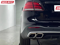 Bodykit pour Benz ML166 mise à niveau vers GLE166 AMG diffuseur de pare-chocs avant avec tuyau d'échappement