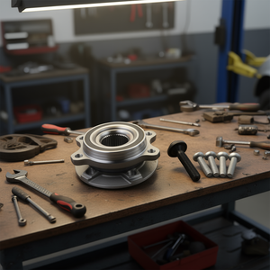 Cubo de Rueda Delantero + Rodamiento para Audi A4 A5 A6 A7 A8 Q5 S6 S7 2009-2015, D0100HPTSFU - Product Image 2