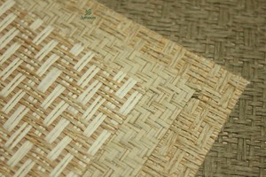 Rollos de Papel Tapiz de Mimbre de Hierba, Decoración de Pared de Ratán Tejido, Revestimiento de Pared Decorativo, Papel Tapiz de Lino Natural - Product Image 6
