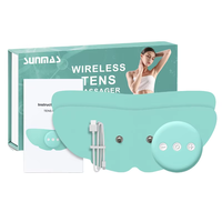 Appareil sans fil pour soulager les douleurs menstruelles - Unité TENS portable pour soulager les crampes menstruelles et l'endométriose - Rechargeable et portable