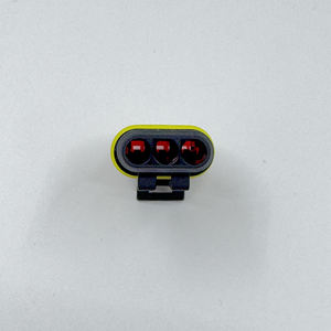 Комплект 3-контактных автомобильных кабельных разъемов, герметичный, водонепроницаемый IP66, с медными контактами и нейлоновым корпусом, номинальное напряжение 12В, ток 220А - Product Image 3