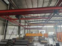 Pont roulant mobile flexible sur rail KBK 1,5T, système de levage suspendu léger pour atelier intérieur