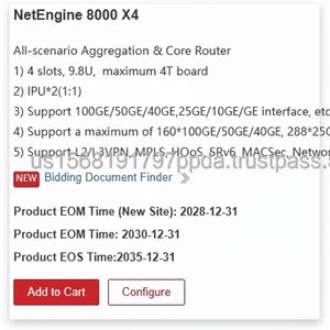 Unidad de procesamiento de línea integrada CM () para el modelo de enrutador empresarial de 72 puertos 25GE(SFP28)/10GE(SFP +)/GE(SFP) de 25/30/25/28/25/28/25/25/28/25/25/25/28/30/30 - Product Image 1
