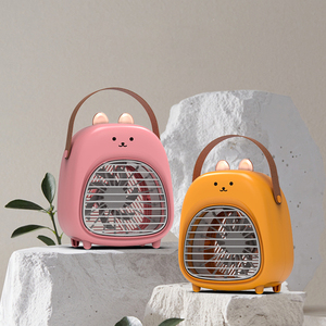 Ventilateur Électrique Portable USB CITICITY Mini Lapin Rechargeable avec Humidification et Refroidissement pour Bureau - Product Image 6
