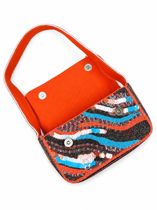 Bolso de Hombro de Lujo con Cuentas de Vidrio Hechas a Mano, Bolso de Mano de Lujo para Mujer, Bolso de Cuentas Personalizado, Venta al Por Mayor OEM ODM - Product Image 4