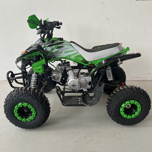 <span class=keywords><strong>Quad</strong></span> tout-terrain 4 roues 110cc 4 temps de la série Green-White Sport pour l'aventure en plein air - Product Image 3
