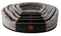 Lit-canapé pour chien et chat, nouvelle conception, confortable, doux, grande/moyenne/petite taille, polyester, rembourrage en coton, housse non amovible, vente chaude