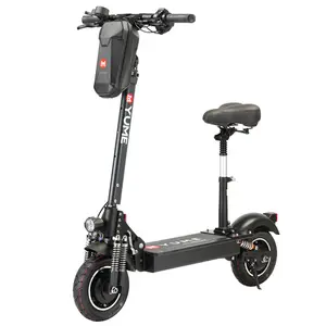 YUME dropshipping 2000w dual motor oil brake electric scooter 10 inch wide wheel escooter adults