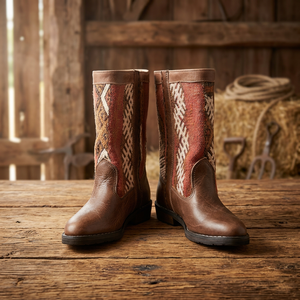 Premium Kilim Ankle <b>Boots</b> - Product Image 1