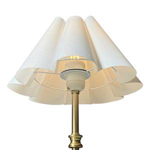 Lámpara de Mesa Inalámbrica de Metal Dorado de Lujo, Pantalla de Tela Reemplazable, LED Recargable, Flexible, Simple, Regulable - Product Image 6