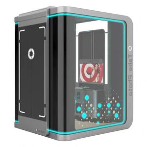 Selfie Kiosk with Led Printable Id Mobile Card Payment Touch Screen Portrait <b>Smart</b> Photo Kiosk - Product Image 1