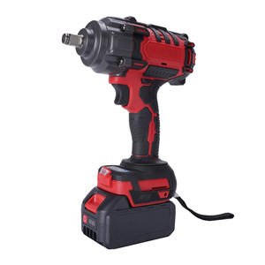 Clé à chocs sans fil puissante 18V, couple de 800 N.m, vitesse à vide de 1600 tr/min, fréquence d'impact, moteur sans balais, entraînement 1/2, bricolage, acier inoxydable - Product Image 4