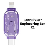 Herramienta de Recuperación DFU Lanrui V587 para iPhone y Android, Herramienta de Modo de Reprogramación con Reinicio de Arranque en un Clic, Doble Cabezal