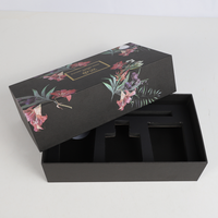 Emballage de luxe en boîte, boîte cadeau en papier de luxe, taille personnalisée, emballage rigide en carton pour produits de beauté et bougies