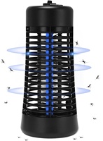 Zapper de insectos, Zapper de mosquitos para interiores, trampas para matar mosquitos, insectos voladores, Zapper, lámpara para mosquitos, exterior de plástico ABS