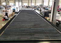 Machine de découpe laser à fibre CNC automatique grand format Ruijie 13m pour découpe biseautée, contrôle Cypcut, tôle métallique 12000W
