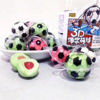 Bonbons Gélifiés Créatifs pour Enfants, Petits Dragons Dorés aux Grands Yeux, Fourrés au Jus, 10g en Vrac