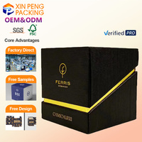 Boîte cadeau en papier kraft écologique OEM 2026 XP, série de coffrets cadeaux de Noël en papier recyclé, emballage personnalisé, boîte cadeau en papier kraft