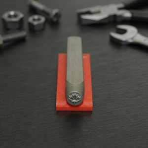 Sello con Diseño de Hoja de Arce de 6 mm, Herramienta de Estampado de Metal Duradera para Joyería, Grabado en Metal, Manualidades DIY | GS1457V - Product Image 2
