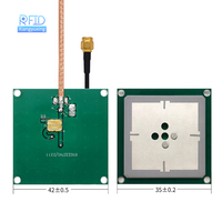 Antena Pasiva Interna RFID de 860-960 MHz, Conector SMA, Cable RF RG316, Cerámica, Protocolo ISO 18000-6C, Marca XYX