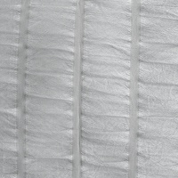Ensemble de couvre-lit trois pièces en polyester gris à bulles pour toutes les saisons européennes, 100% polyester, lavable en machine