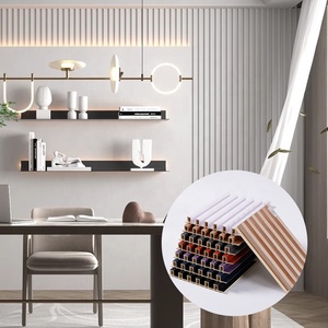 Chất lượng cao và sản phẩm bền trang trí WPC Panel tường Ốp trang trí nội thất - Product Image 1