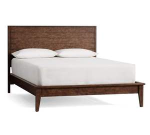 Cama de Plataforma Doble de Diseño Nuevo y Alta Calidad con Estructura de Madera Maciza - Product Image 3